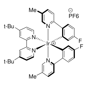 CAS NO.808142-88-3     [Ir(F(Me)ppy)2(dtbpy)]PF6