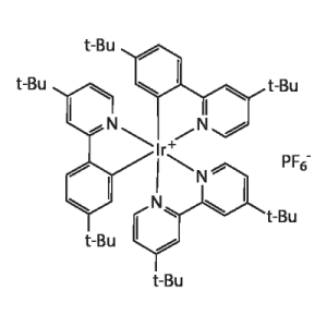CAS NO.808142-80-5     [Ir(tb(tb)ppy)2(dtbpy)]PF6