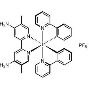 CAS NO.2489240-33-5     [Ir(ppy)2(4,4'-(NH2)2,5,5'-Me2bpy)]PF6