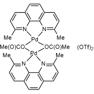 CAS NO.959698-20-5     (2,9-DIME-PHEN)PD(Μ-OAC)]2(OTF)2