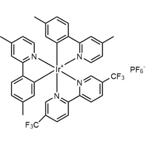 CAS NO.2828433-59-4     (IR[ME(ME)PPY]2(5,5'-DCF3BPY))PF6